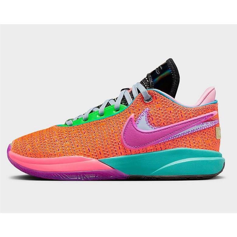 Nike Lebron 20 Basketball Shoes Total Orange Purple Green All Sizes DJ5423 800 SporTipTop