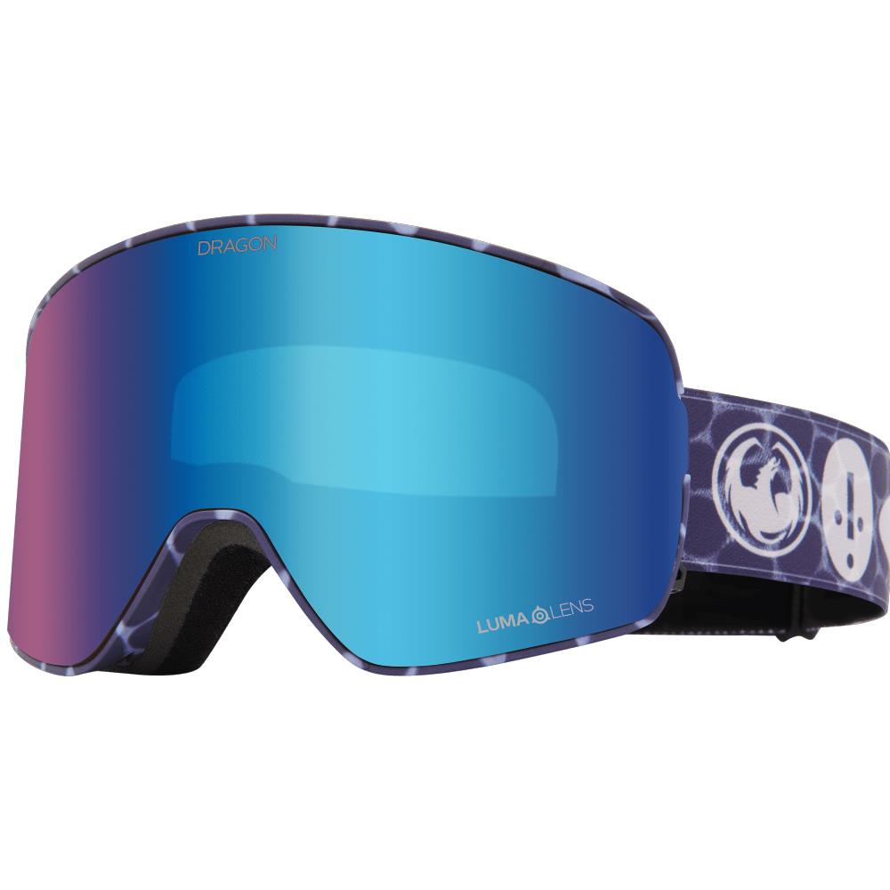 Dragon Alliance NFX2 Goggles + Bonus Lens Forest 24; Lumalens Blue Ion + LL Amber