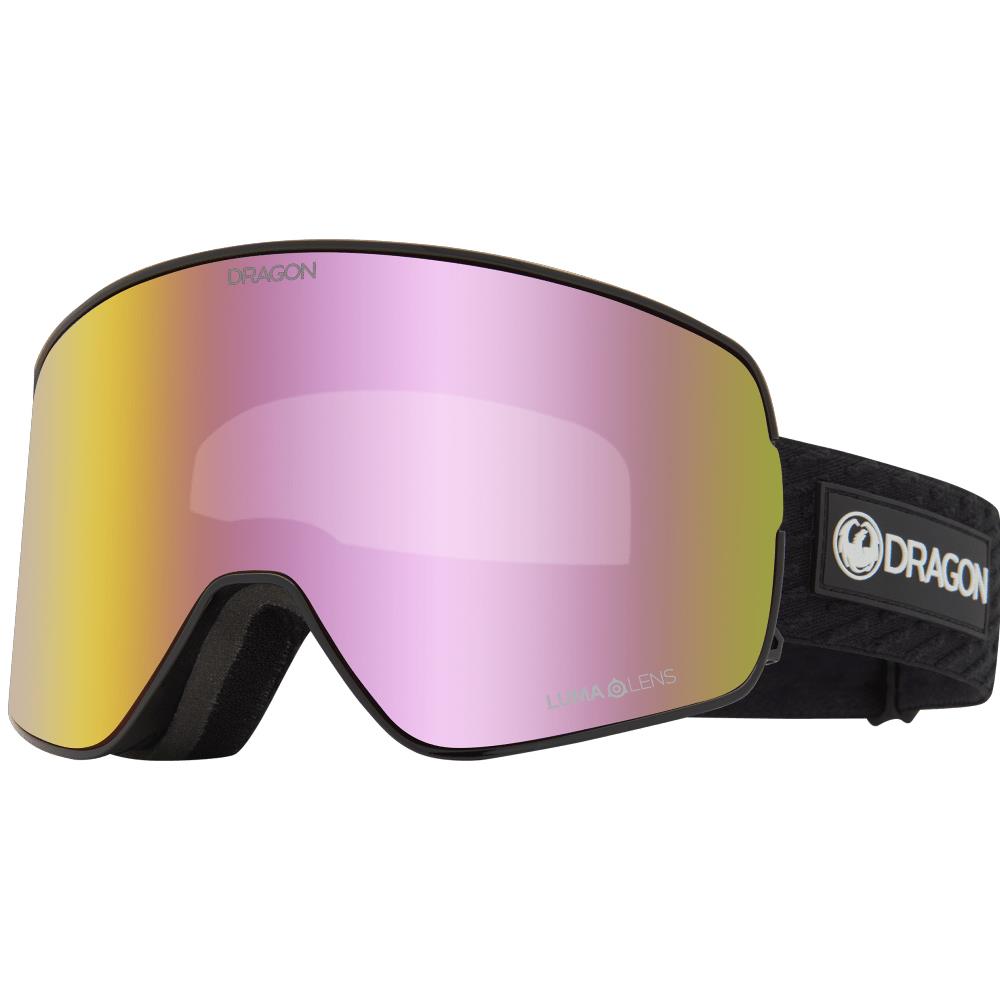 Dragon Alliance NFX2 Goggles + Bonus Lens Icon Pink; Lumalens Pink Ion + LL Midnight