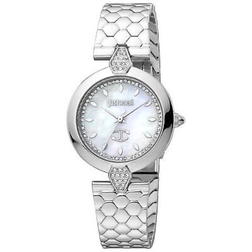 Just Cavalli Women`s Donna Mother of Pearl Dial Watch - JC1L194M0045