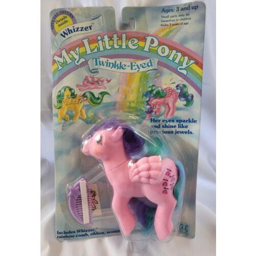 My Little Pony Mlp G1 Twinkle-eyed Ponies Whizzer Moc Vintage Hasbro 1986