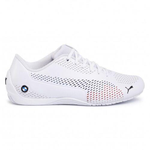 Puma Bmw Mms Drift Cat 5 Ultraiim 306495-02 Men`s White Running Shoes C1250 5.5