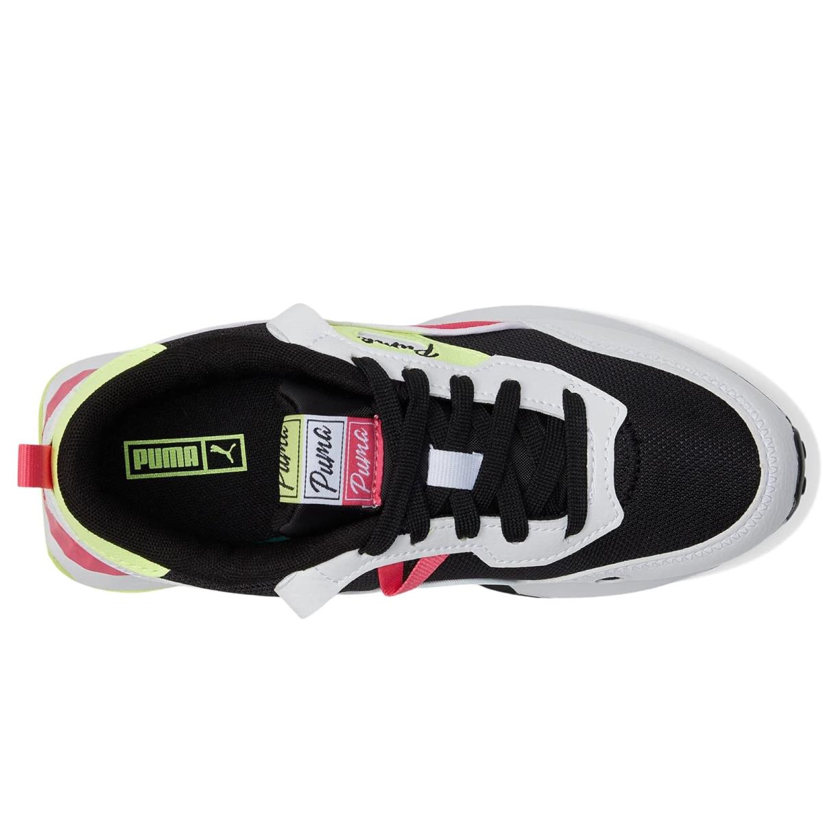 Children Unisex Shoes Puma Kids Rider Future Vintage Limitless Little Kid - Puma Black/Puma White/Glowing Pink