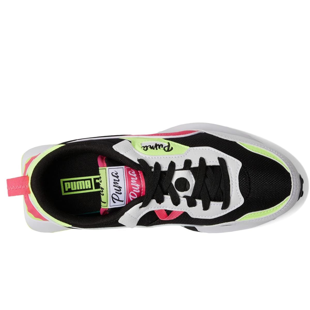 Children Unisex Shoes Puma Kids Rider Future Vintage Limitless Big Kid - Puma Black/Puma White/Glowing Pink