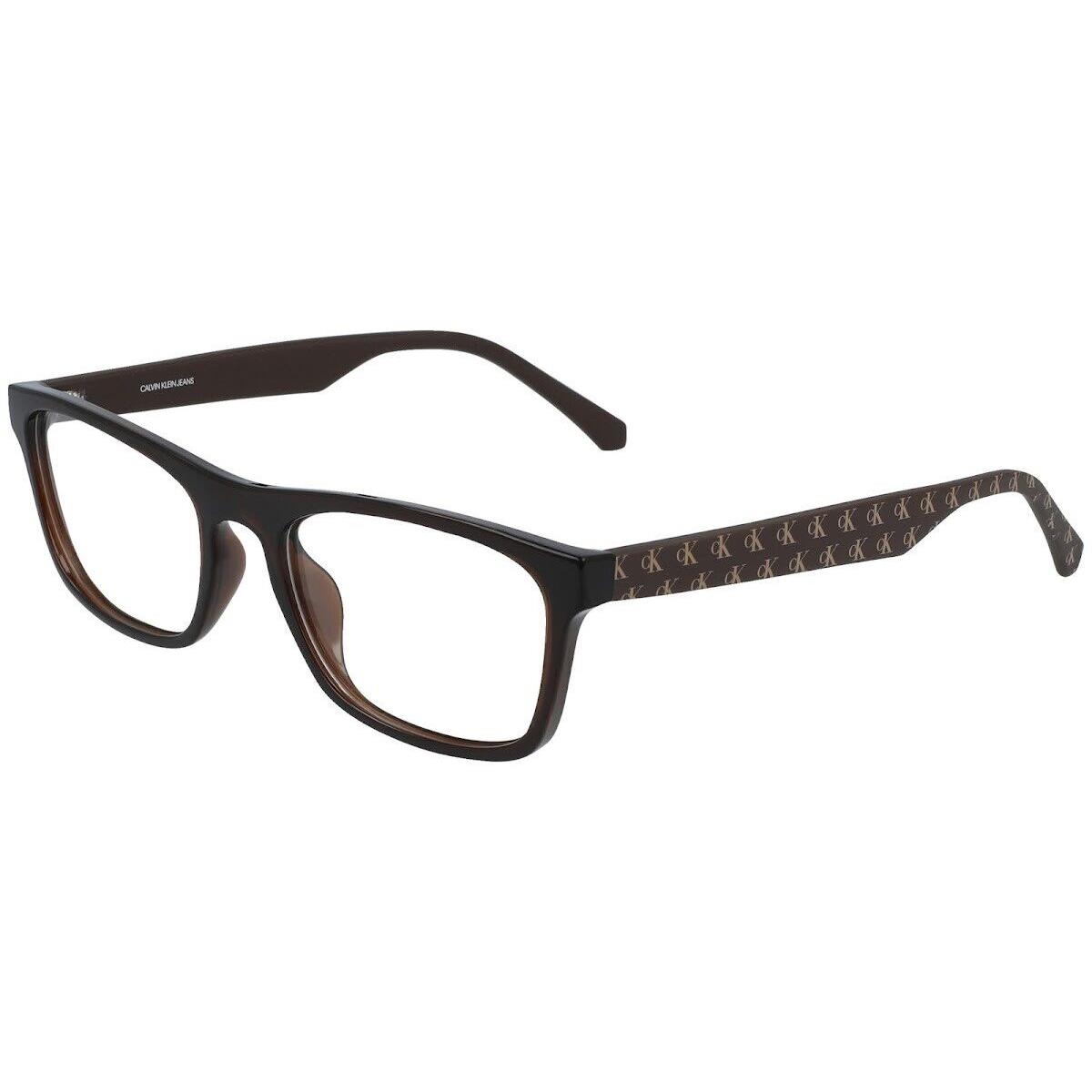 Calvin Klein CKJ20517 201 Women Dark Brown Cat Eye 55 19 145