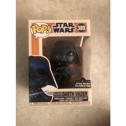 Darth Vader 389 Funko Star Wars Galactic Convention 2020 Concept Rare Sticker