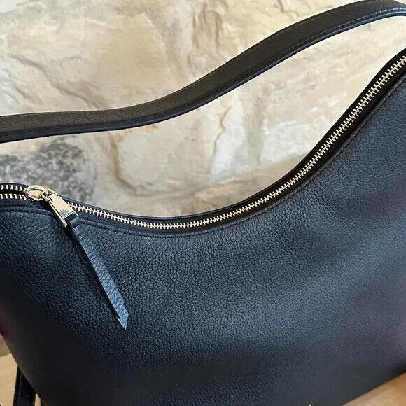 Kate Spade vintage Satchel cross body bag | Crossbody bag, Striped handbag, Leather  hobo bag