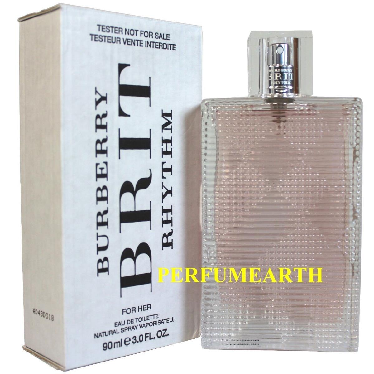 Burberry Brit Rhythm Burberry Tester 3.0oz Edt Spray Women Same As Picture