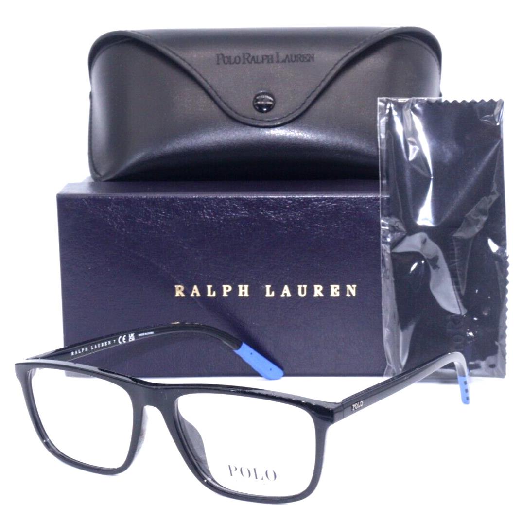 Polo Ralph Lauren PH 2245U 5001 Polished Black Eyeglasses 54-16