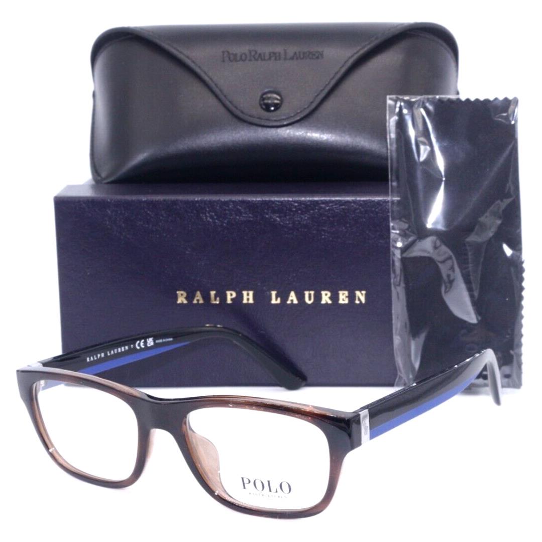 Polo Ralph Lauren PH 2263U 5974 Brown/black-blue Eyeglasses 53-18