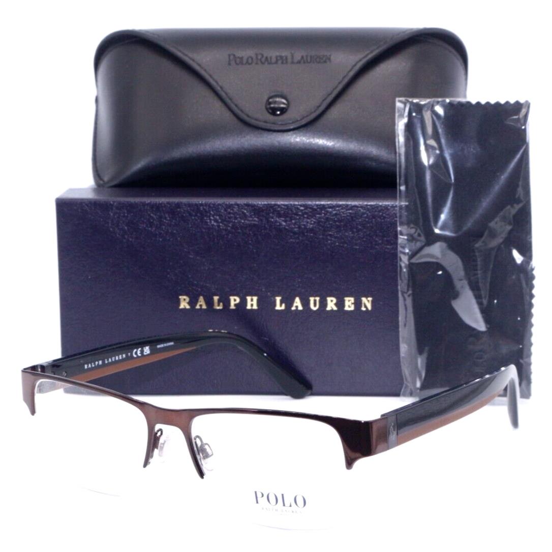 Polo Ralph Lauren PH 1220 9013 Bronze/black Brown Eyeglasses 54-17 - Frame: BRONZE WITH BLACK BROWN TEMPLES