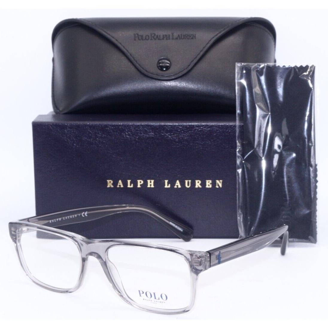 Polo Ralph Lauren PH 2223 5111 Crystal Grey Frame Eyeglasses 54-17