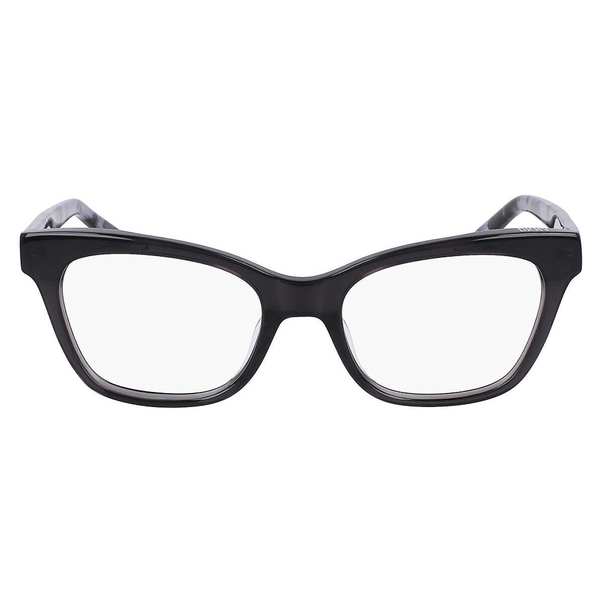 Dkny DK5053 Eyeglasses Women Crystal Carbon Cat Eye 51mm