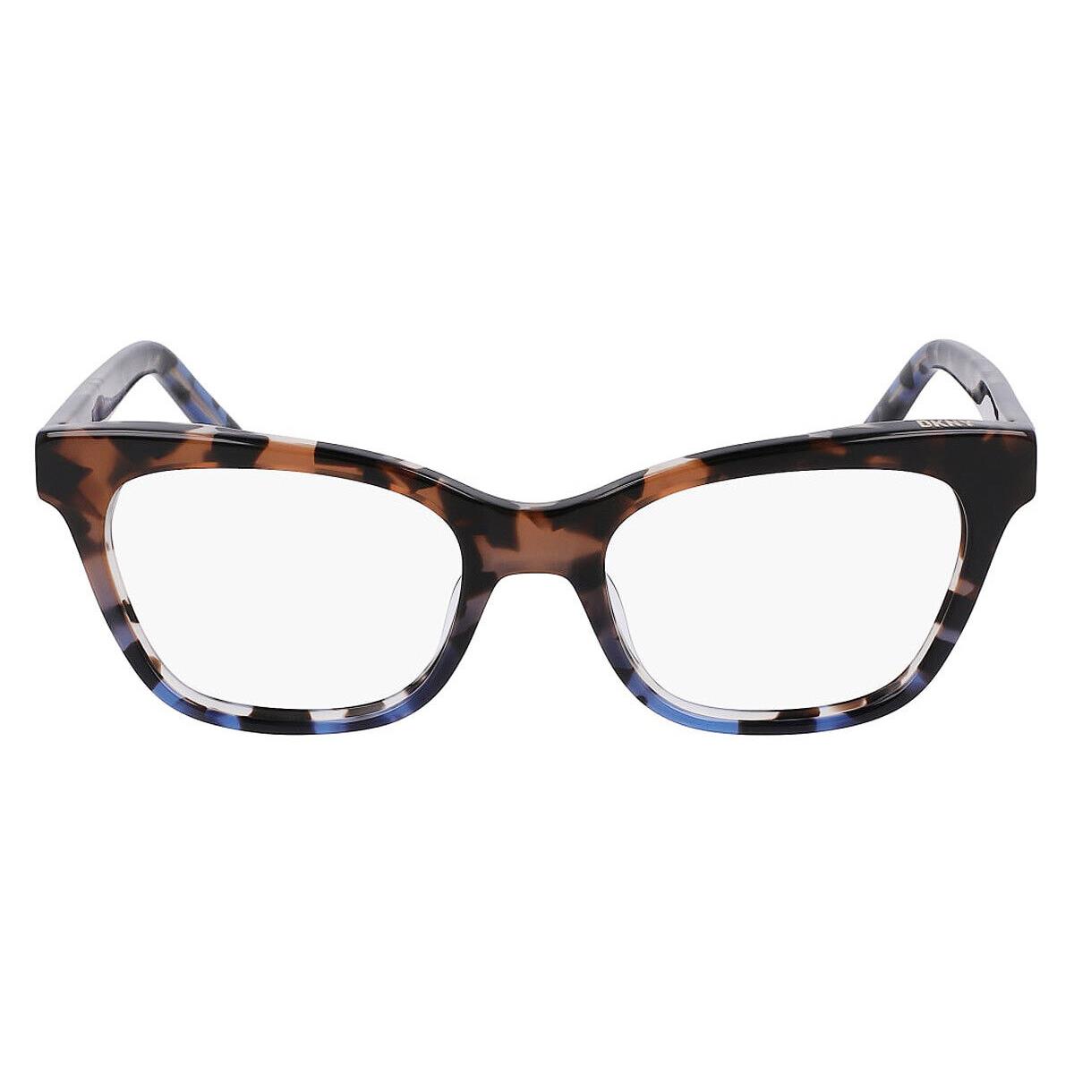 Dkny DK5053 Eyeglasses Mocha/blue Tortoise Gradient 51mm