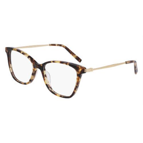 Dkny DK7010 Eyeglasses Women Soft Tokyo Tortoise Cat Eye 53mm