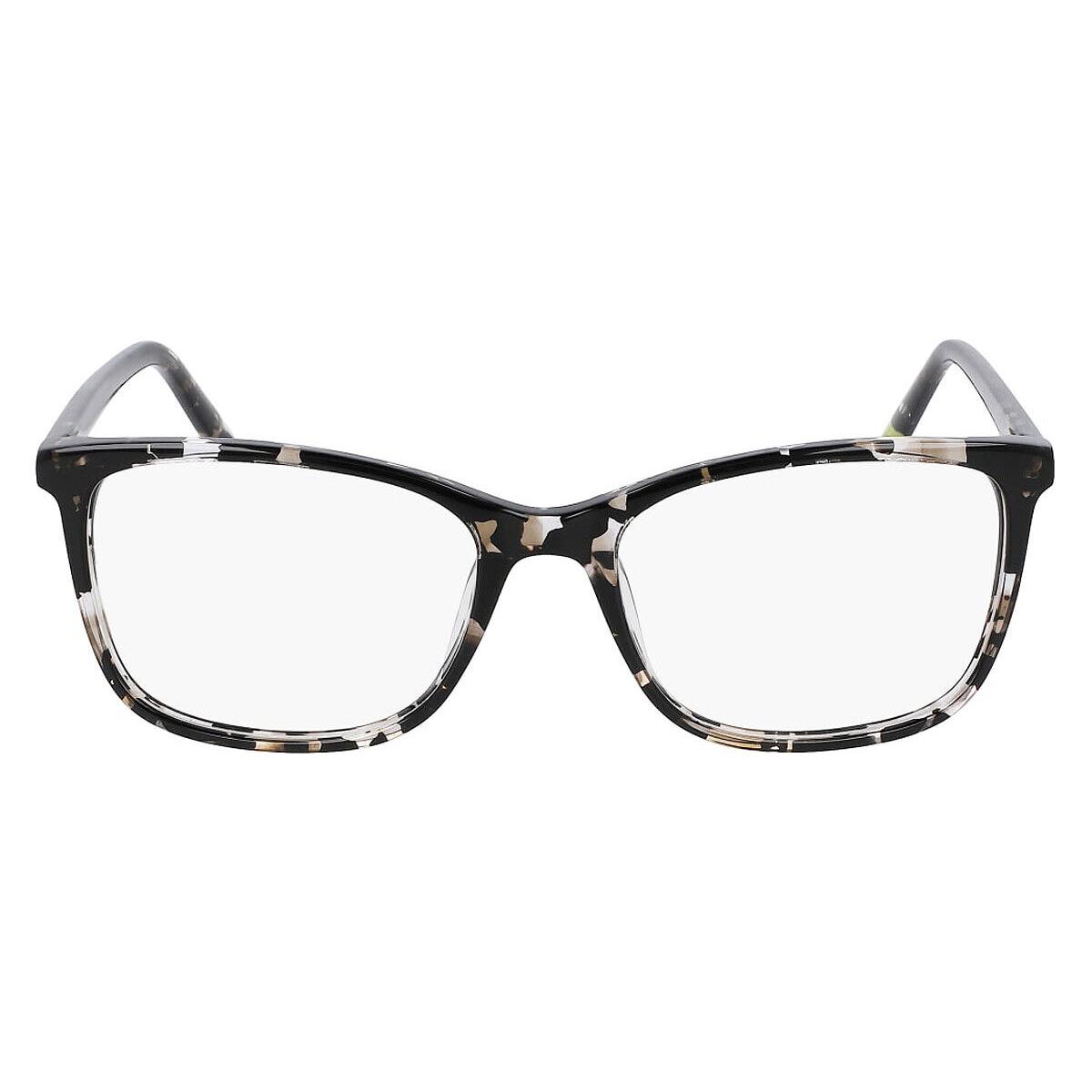 Dkny DK5055 Eyeglasses Women Black Tortoise Square 53mm