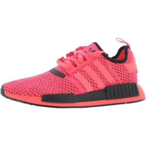 Adidas Men`s Originals Nmd R1 Running Athletic Shoes Pink Black Size 8.5 - Pink