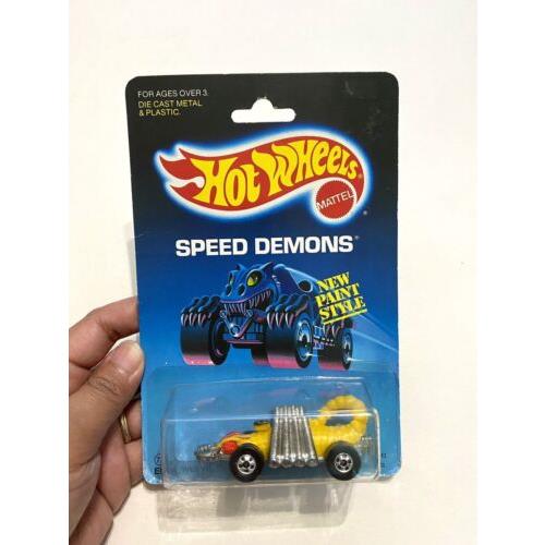 1986 Hot Wheels Speed Demons 5143 - Evil Weevil In Package