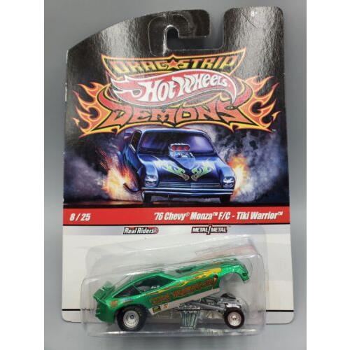 Hot Wheels Dragstrip Demons Series 76 Chevy Monza F/c Tiki Warrior
