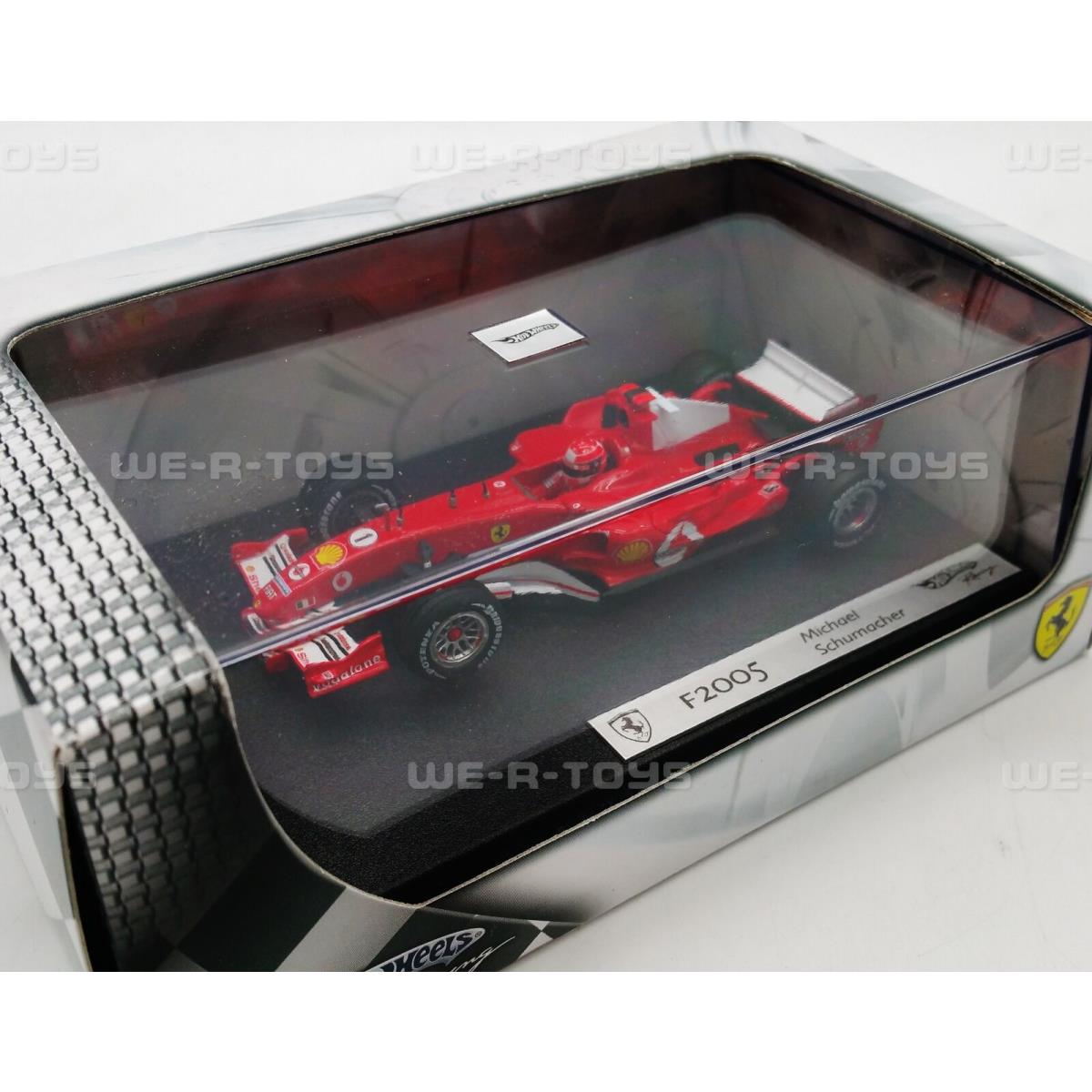 Hot Wheels Racing Ferrari F2005 Michael Schumacher Vehicle 2004 Mattel G9731