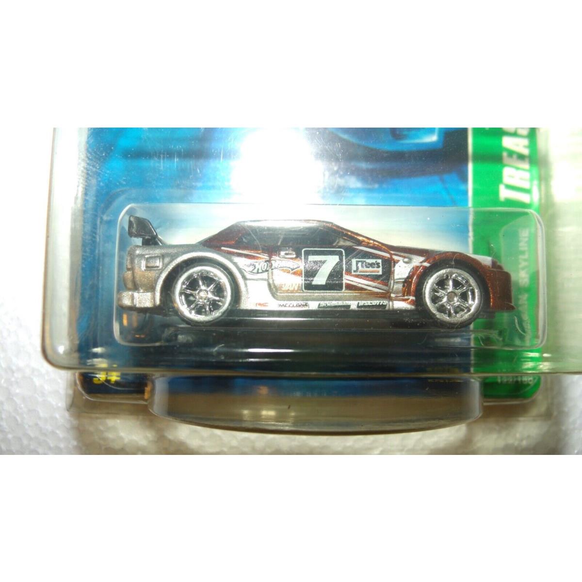 Hot Wheels 2007 Super Treasure Hunt Nissan Skyline Super Rare Error Read Vhtf