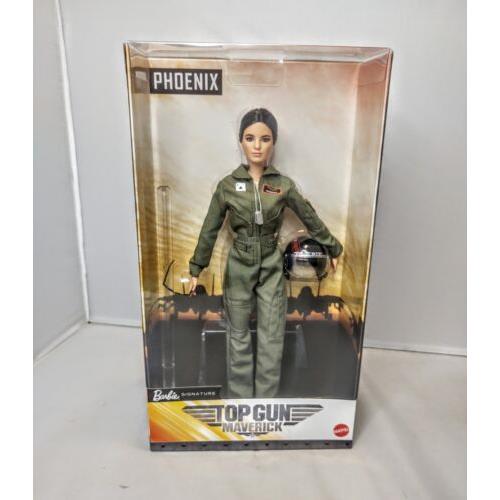 Barbie Signature Phoenix Top Gun Maverick Doll Collectible Airplane Pilot Nrfb