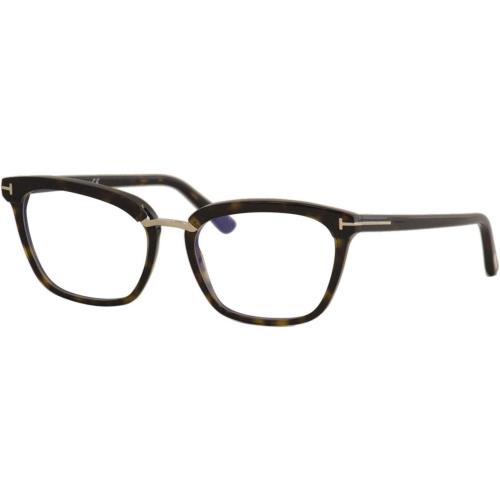 Tom Ford FT TF5550-B 052 Eyeglass Frame Dark Havana FT 5550