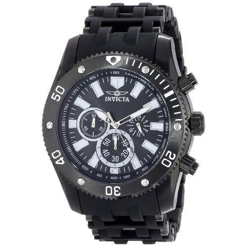 Invicta Men`s 14862 Sea Spider Analog Japanese-quartz Black Watch