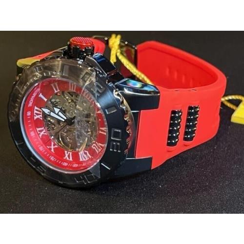 Invicta black and red on sale watch