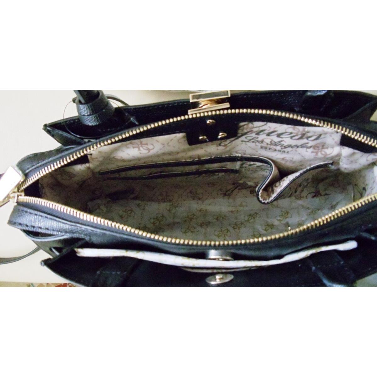 Guess  bag   - Coal Handle/Strap, Silver Hardware, Coal Exterior 6