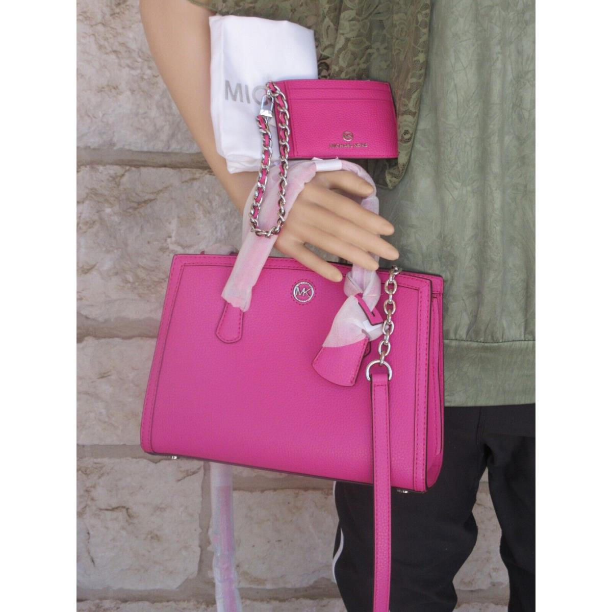 Bright pink michael kors bag hotsell