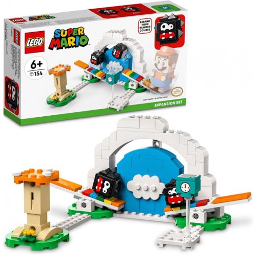 Lego Super Mario Fuzzy Flippers Expansion Set 71405 Building Kit 154 Pieces