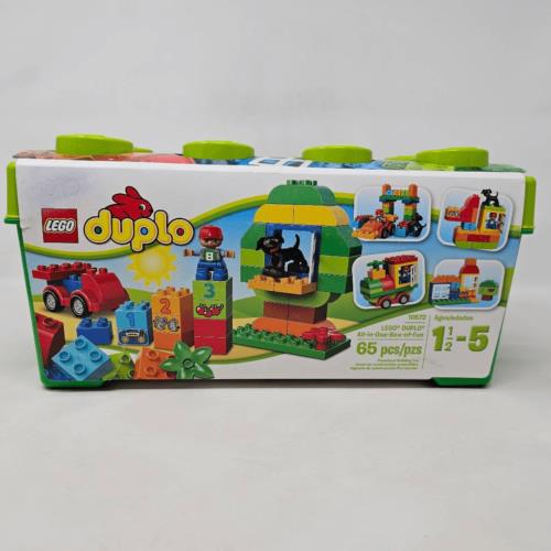 Lego Duplo 10572 All IN One Box OF Fun 65 Pcs Retired