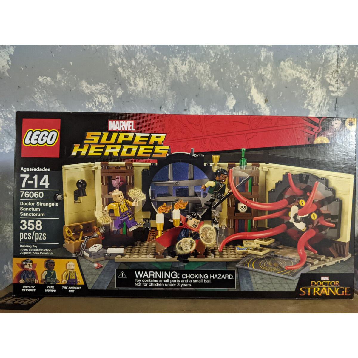 Lego Marvel Set 76060 Doctor Strange`s Sanctum Sanctorum Box