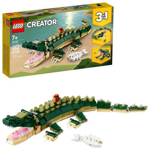 Lego Creator 3 in 1 Crocodile 31121 Building Toy 454 Pcs Fast