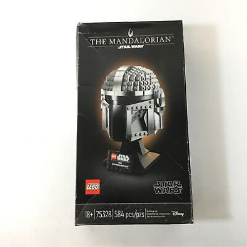 Lego 75328 Star Wars The Mandalorian Helmet Building Set 584 Pcs Age 18+