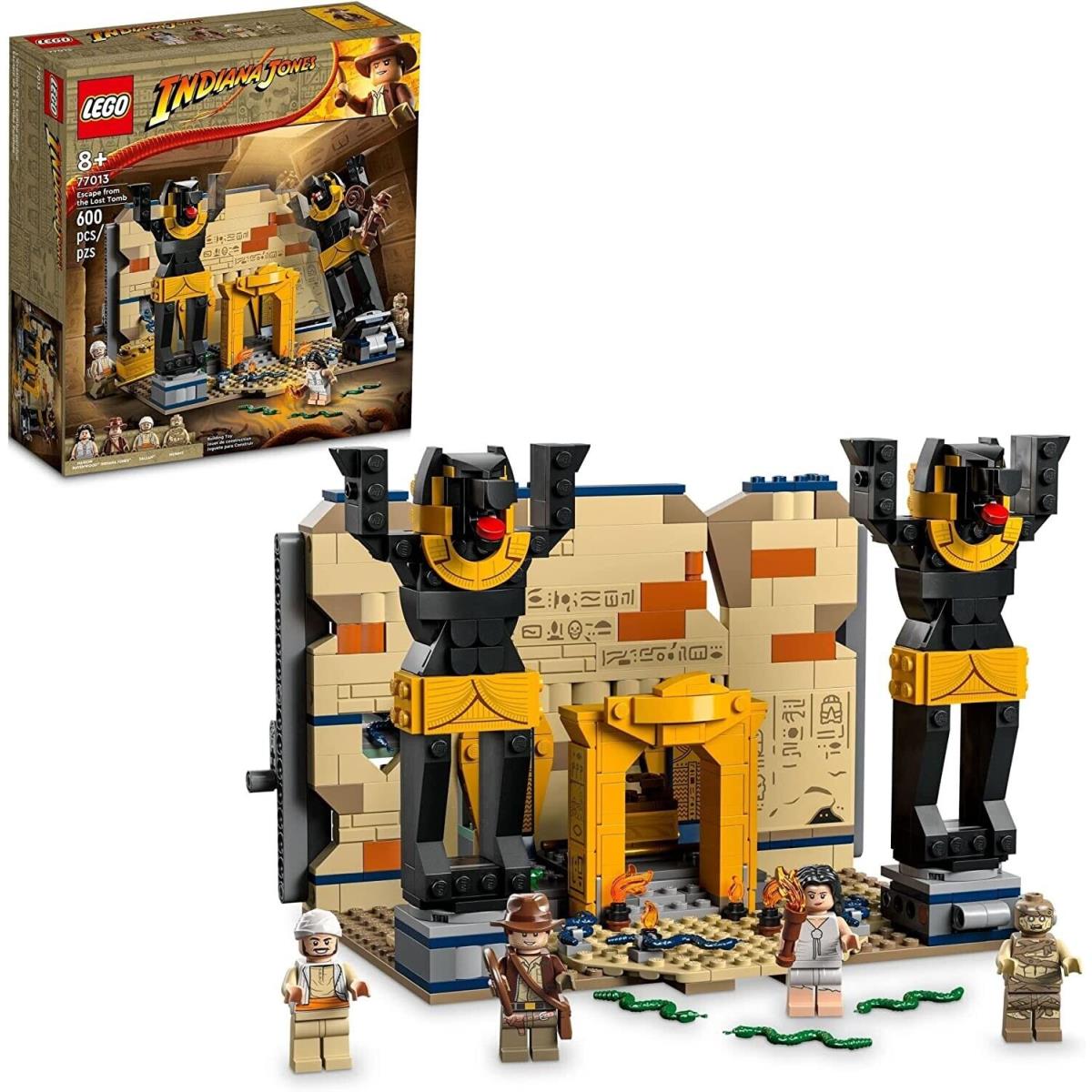 Lego Indiana Jones Escape From The Lost Tomb 77013 Building Toy Featuring a Mum