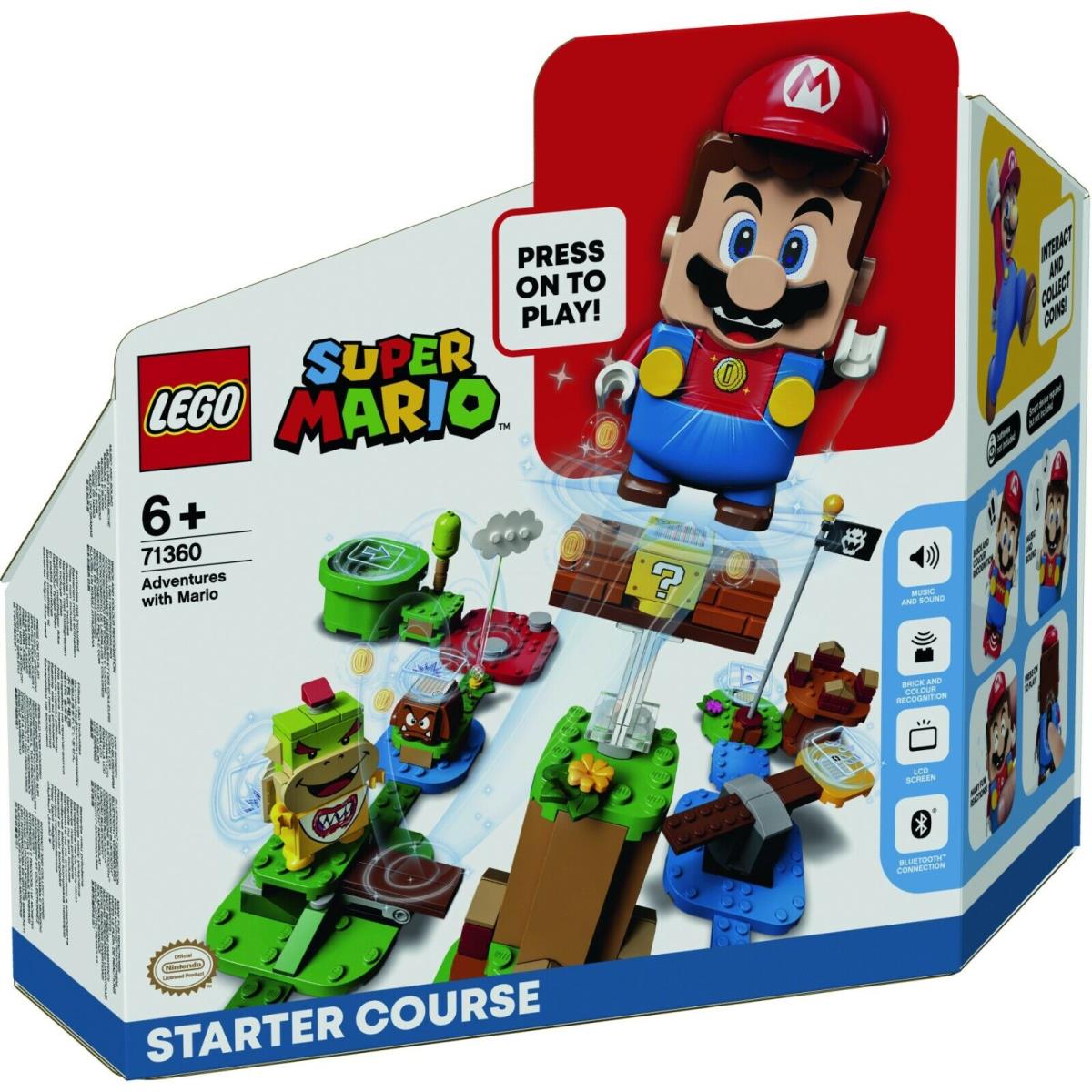 Lego 71360 Super Mario Adventures Mario Starter Course In Hand