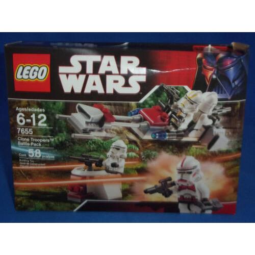 Lego Star Wars Set 7655 Clone Troopers Battle Pack 2007 Retired