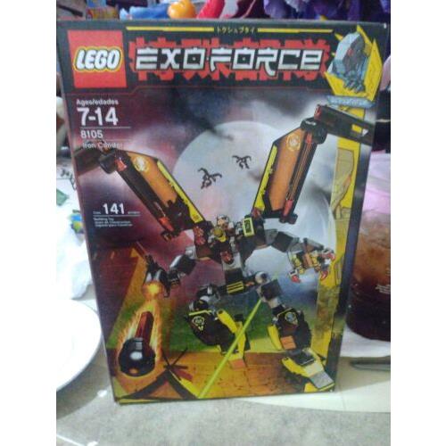 Vintage Lego Exo Force 8105 Iron Condor 141 Pieces Rare