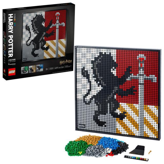 Lego Art Harry Potter Hogwarts Crests 31201 Building Kit