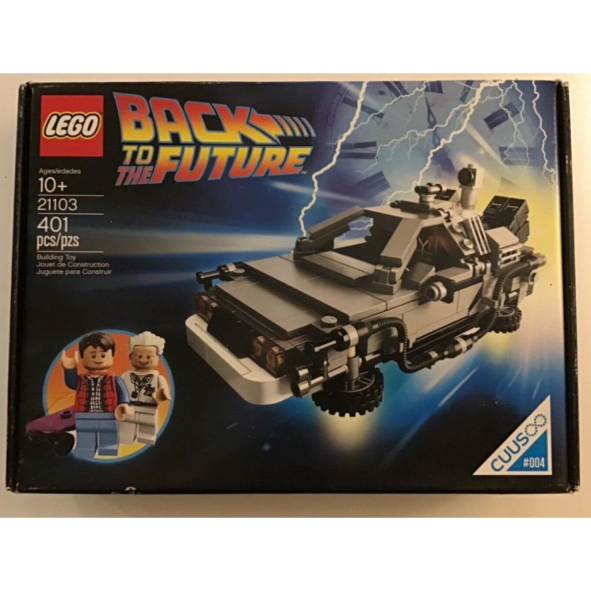 Lego 21103 - Back To The Future Delorean - 2013