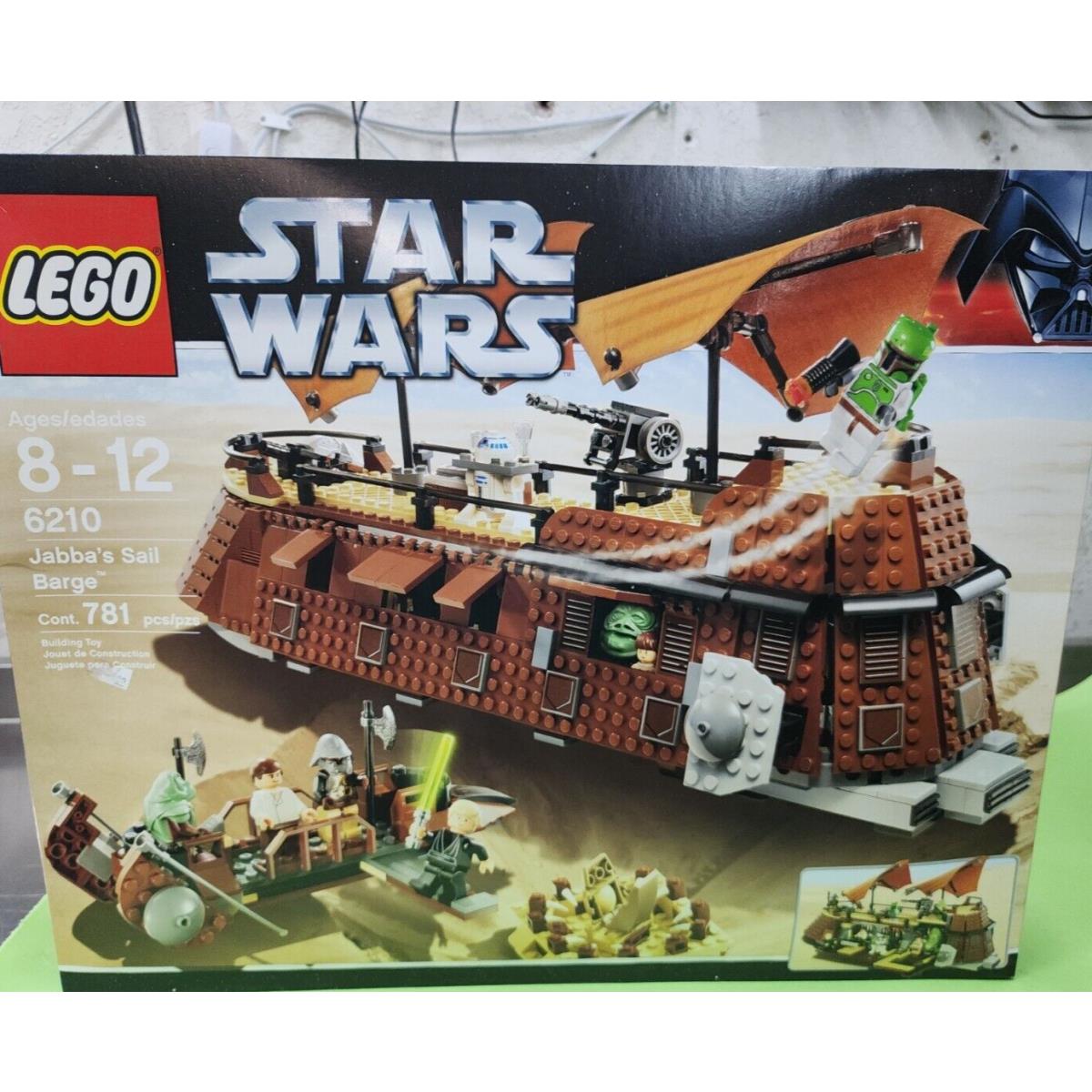 Lego Star Wars: Jabba`s Sail Barge 6210 Retired