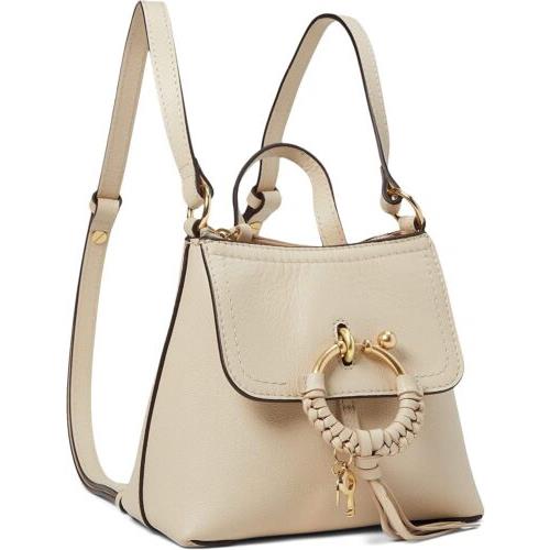 See By Chloe Women Joan Sac Porte Leather Back Bag 24H-Cement Beige OS