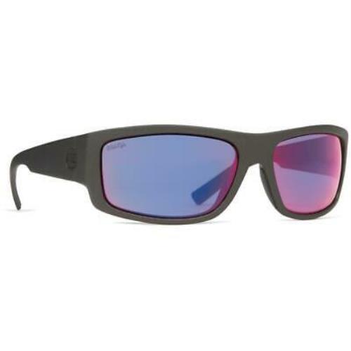 Vonzipper Semi Polarized Sunglasses Graphite Satin Wild Plasma Chrome Polarized