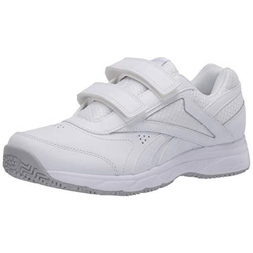 Reebok Women`s Work N Cushion 4.0 Walking Shoe White/Cold Grey/White