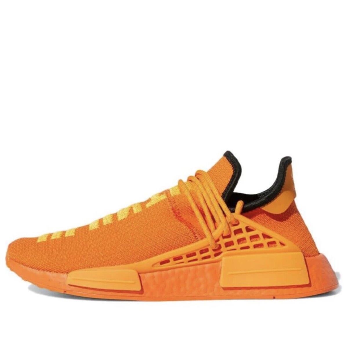 Adidas Nmd Human Race x Pharrell Williams HU Mens Womens Shoes Sneakers Orange