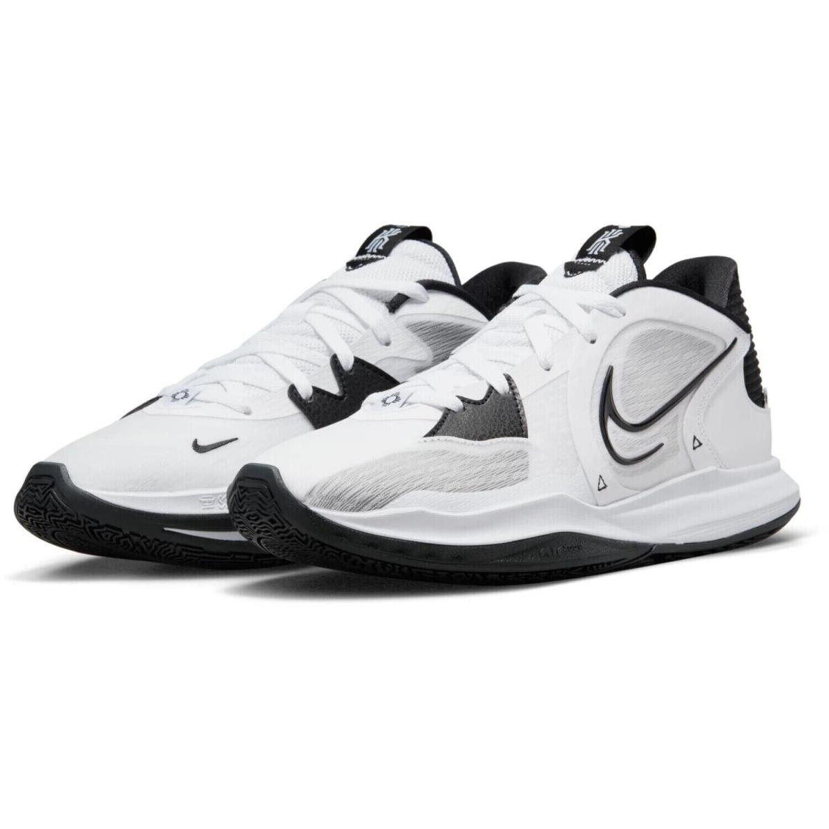 Nike Mens Kyrie Low 5 TB Basketball Shoes DO9617 100 - WHITE/BLACK/WHITE