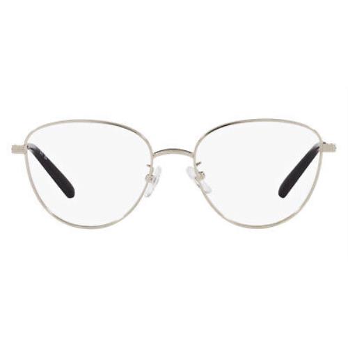 Tory Burch TY1082 Eyeglasses Women Gold Oval 52mm - Frame: Gold, Lens: