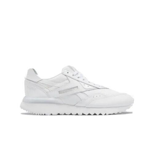 Women Reebok LX2200 Leather Running Shoes Size 8.5 White Stucco GW3787